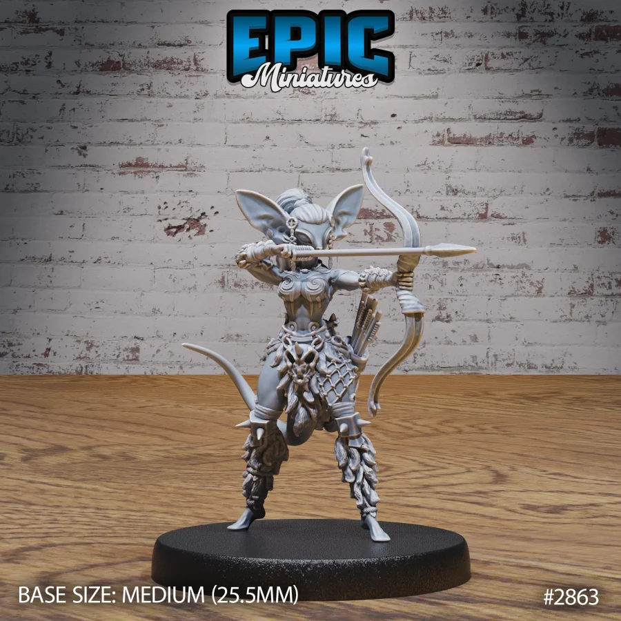 Mice Folk Viking Female Bow (Medium)