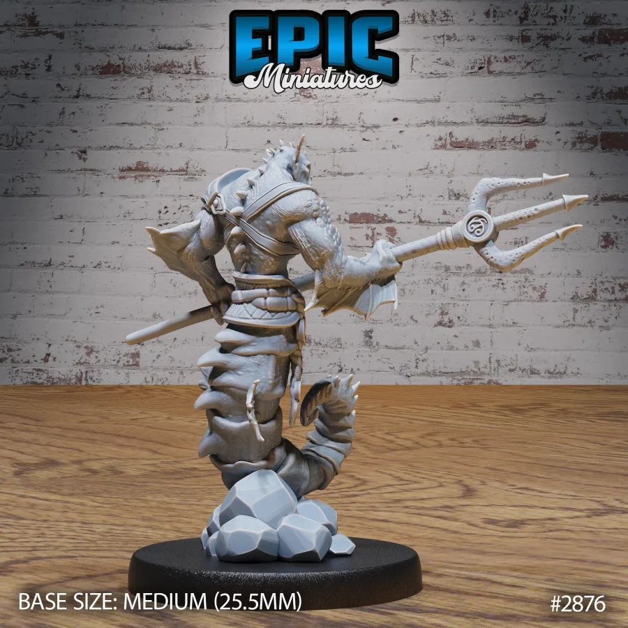 Seahorse Merman Trident (Medium) - Image 2