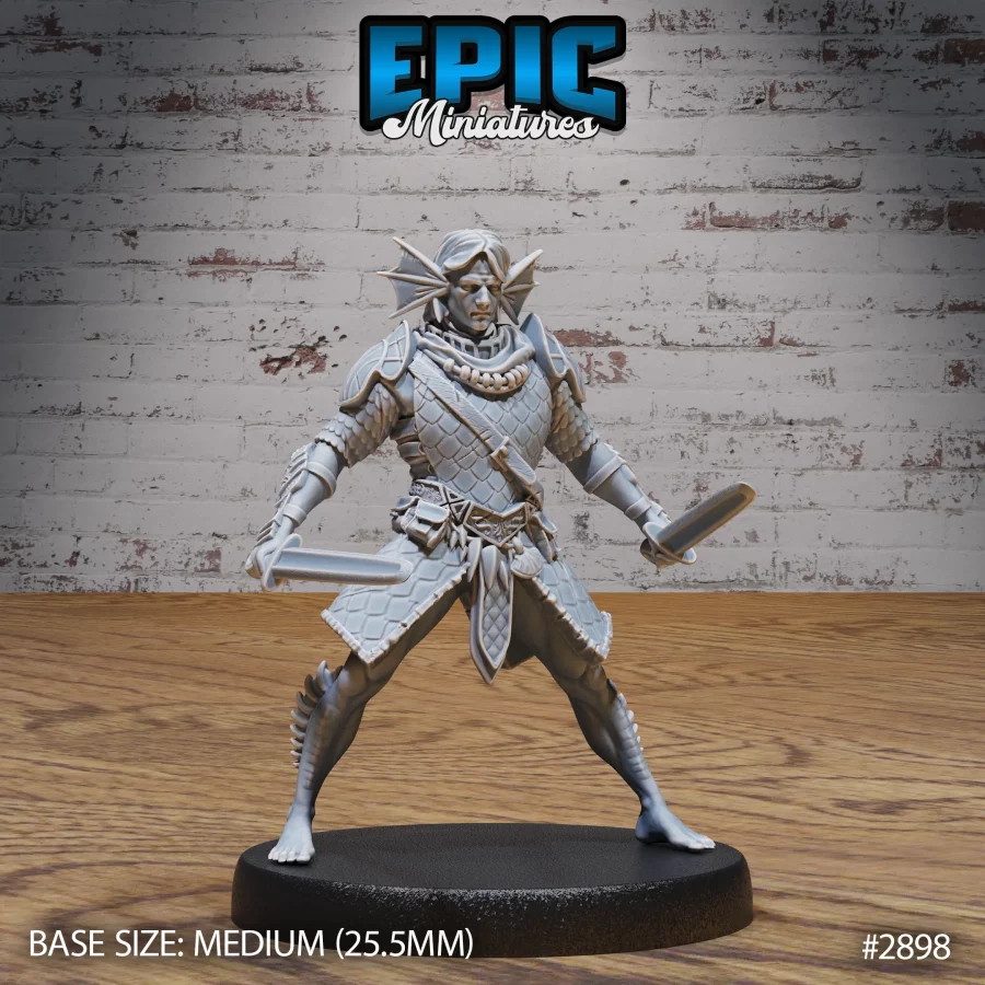 Triton Warrior Dual Swords (Medium)