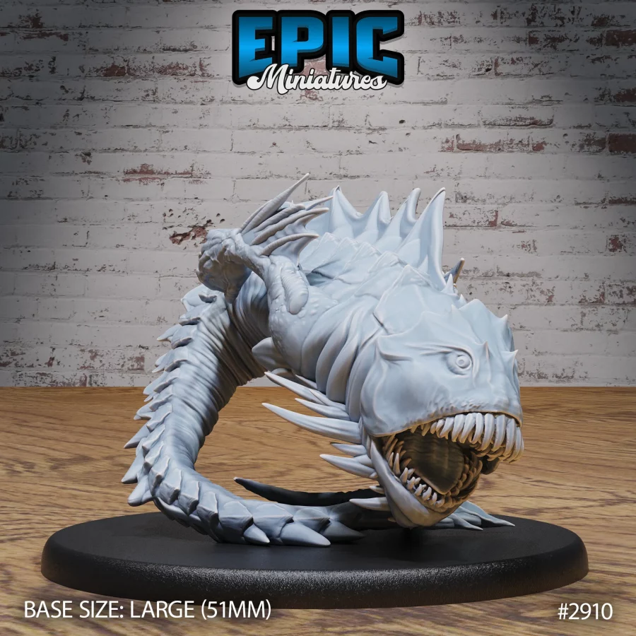 Deep Sea Predator Attacking (Large)
