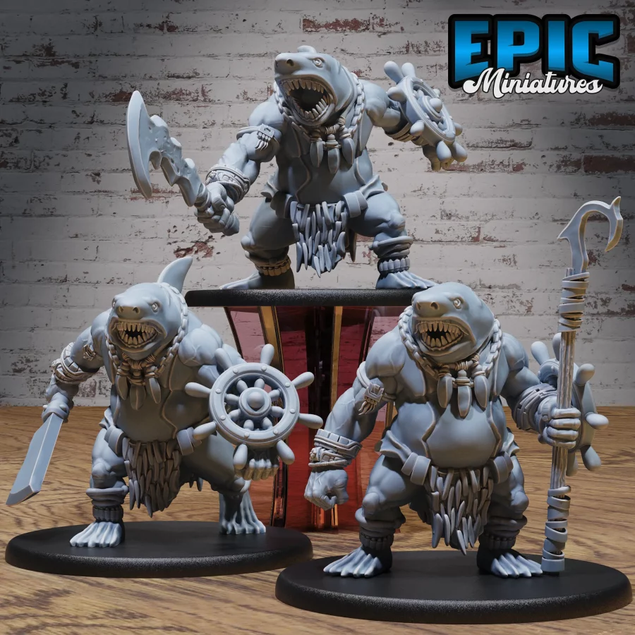 Shark Folk Brute Set
