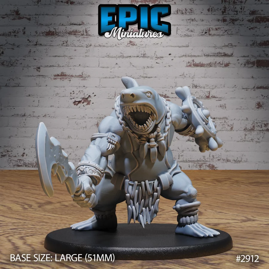 Shark Folk Brute Attack (Large)