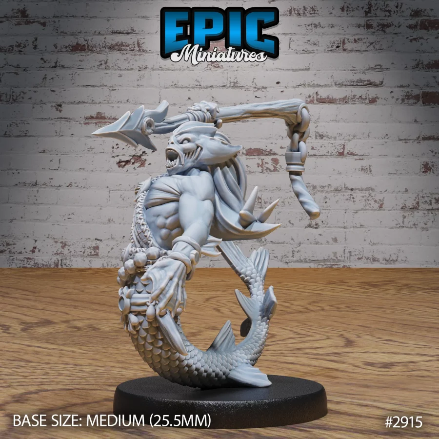 Merman Warrior Attack (Medium)