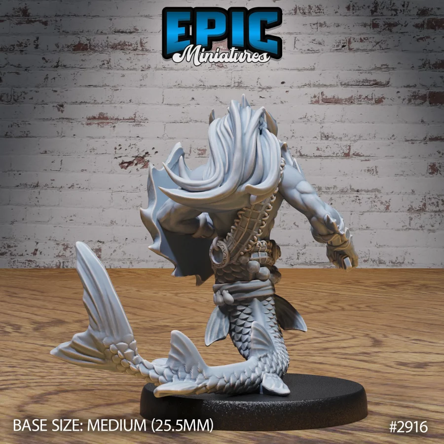 Merman Warrior Sword and Shield (Medium) - Image 2