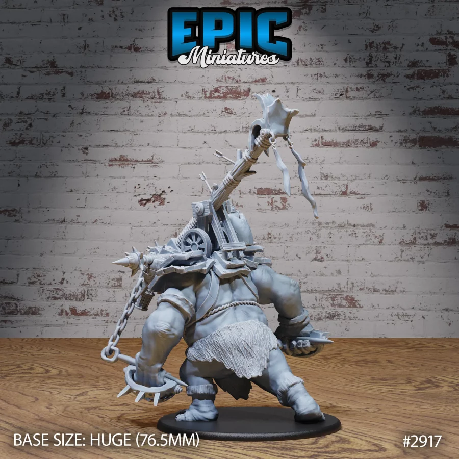 Goblin Throwing Troll / Goblin Throwing Troll Fighting / Ram Troll Set - Image 3