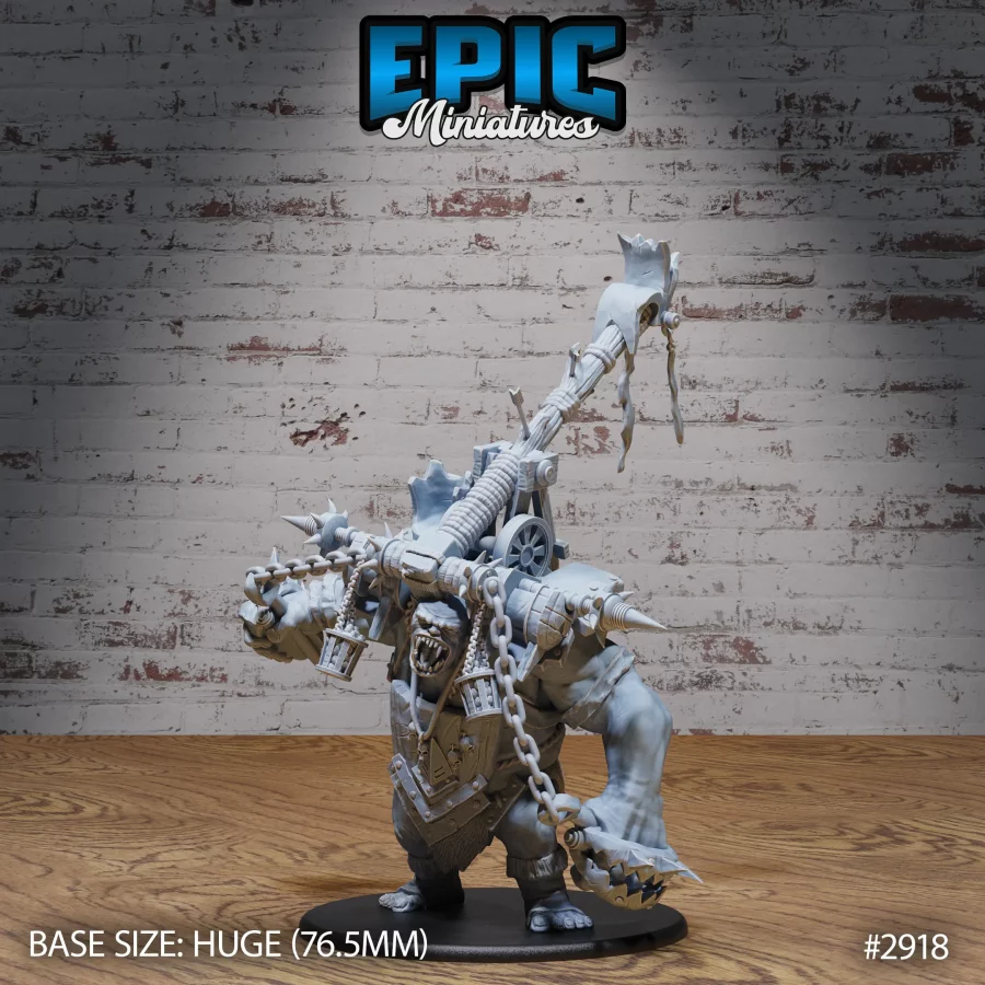 Goblin Throwing Troll / Goblin Throwing Troll Fighting / Ram Troll Set - Image 4