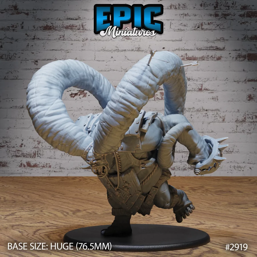 Goblin Throwing Troll / Goblin Throwing Troll Fighting / Ram Troll Set - Image 6
