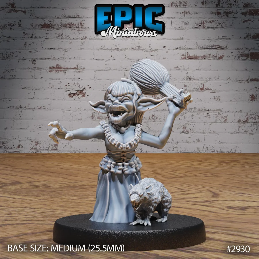 Goblin Diva Angry (Medium)