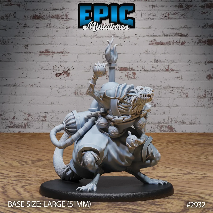 Giant Rat Pest Alchemist (Large)