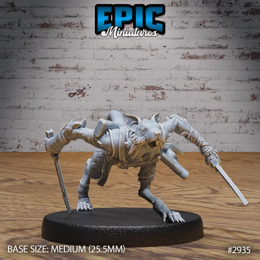 Rat Folk Rogue Attack (Medium)