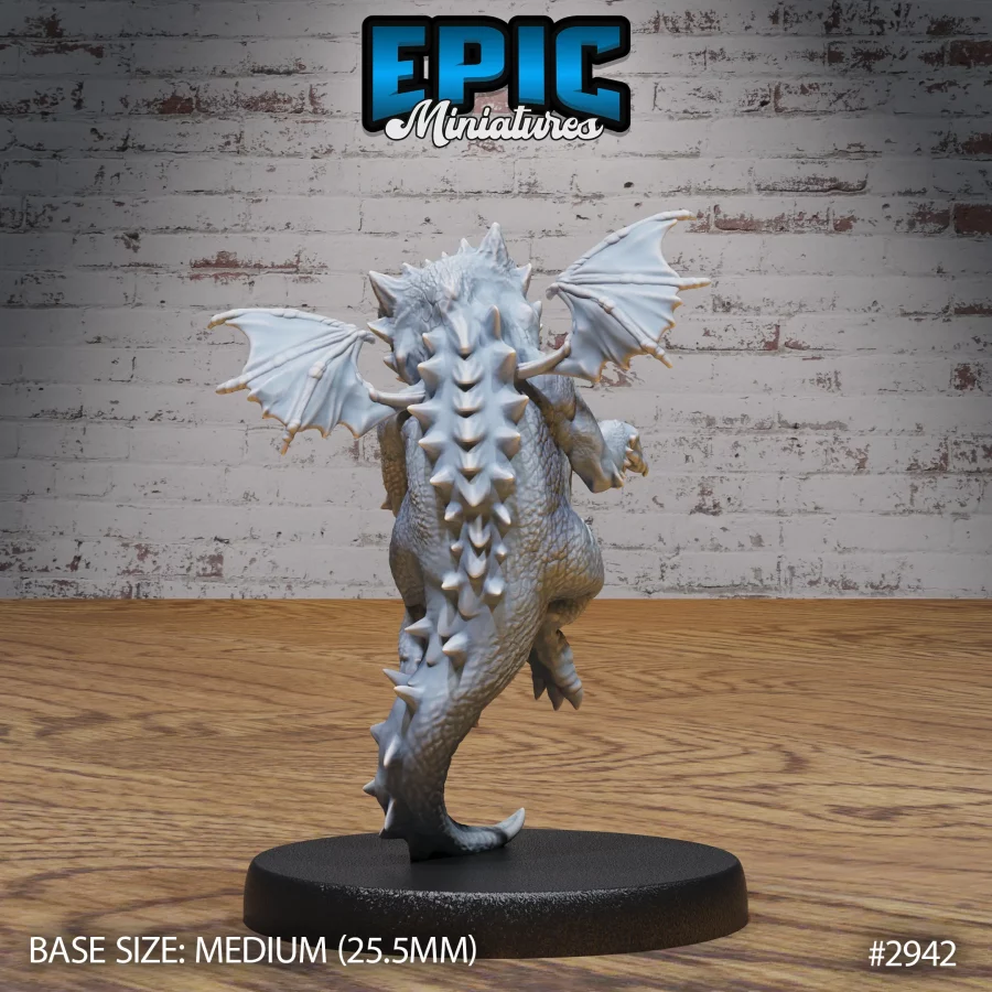 Baby Dragon Flying (Medium) - Image 2