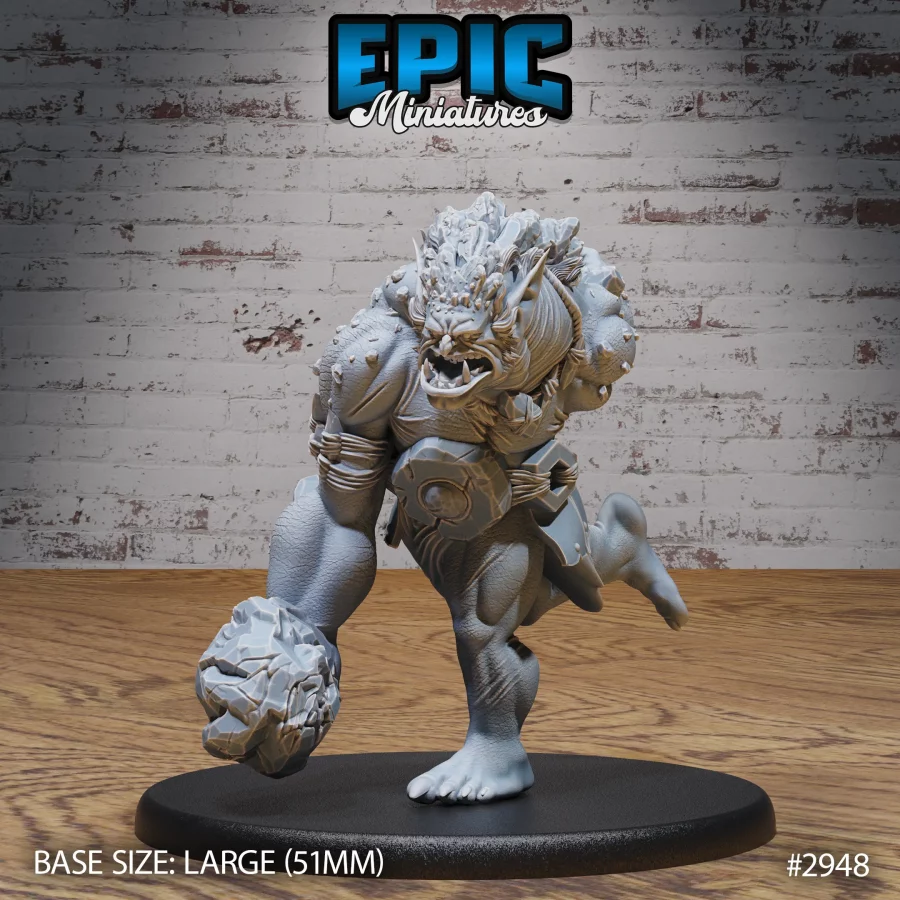 Stone Troll Bowling (Large)