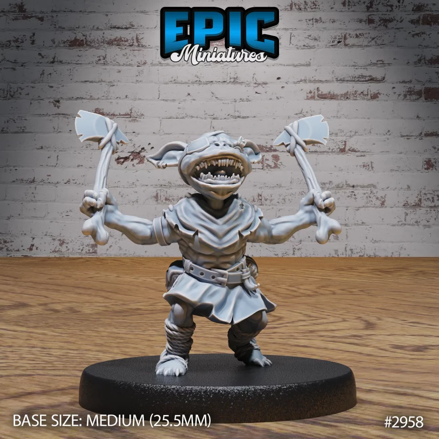 Goblin Warrior Rage (Medium)