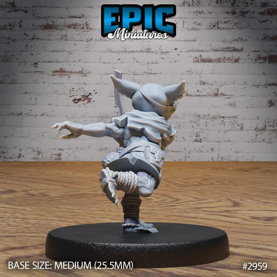 Goblin Warrior Running (Medium) - Image 2