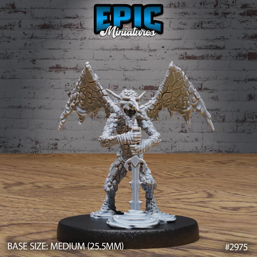 Magma Mephit Sword (Medium)