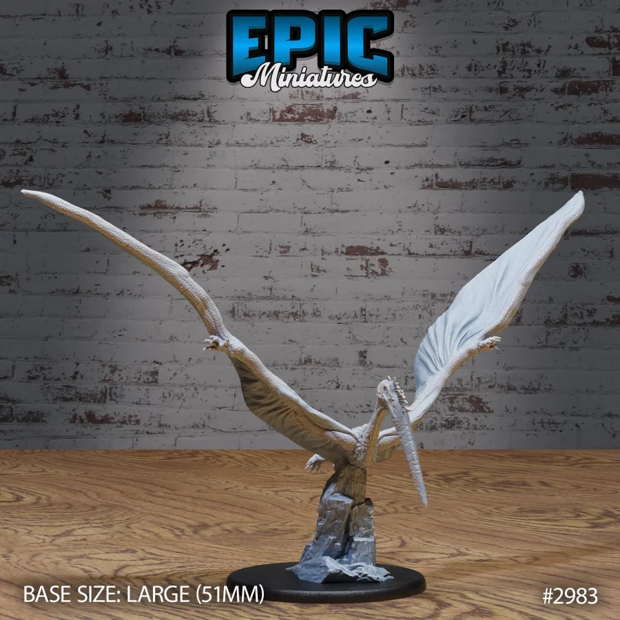 Quetzalcoatlus Flying (Large)