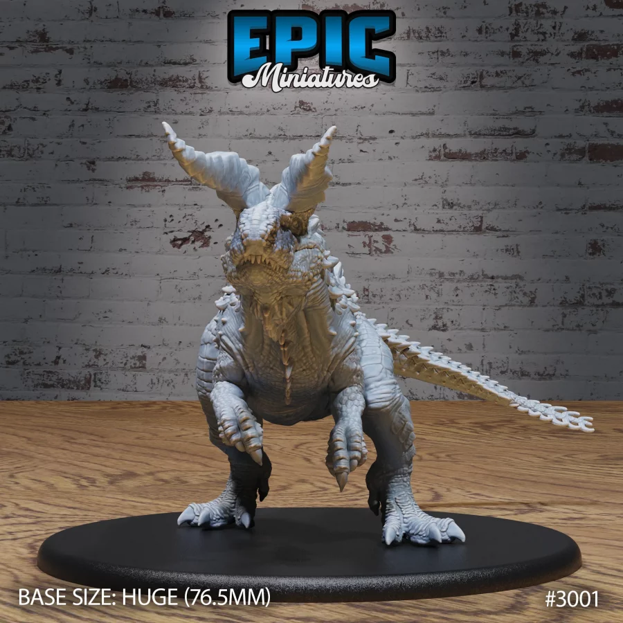 Carnotaurus - 2 Variations (Huge)