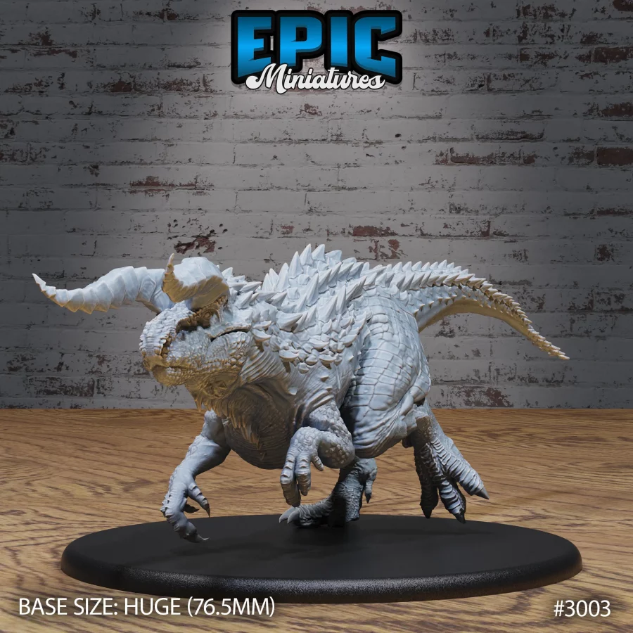Carnotaurus Running (Huge)