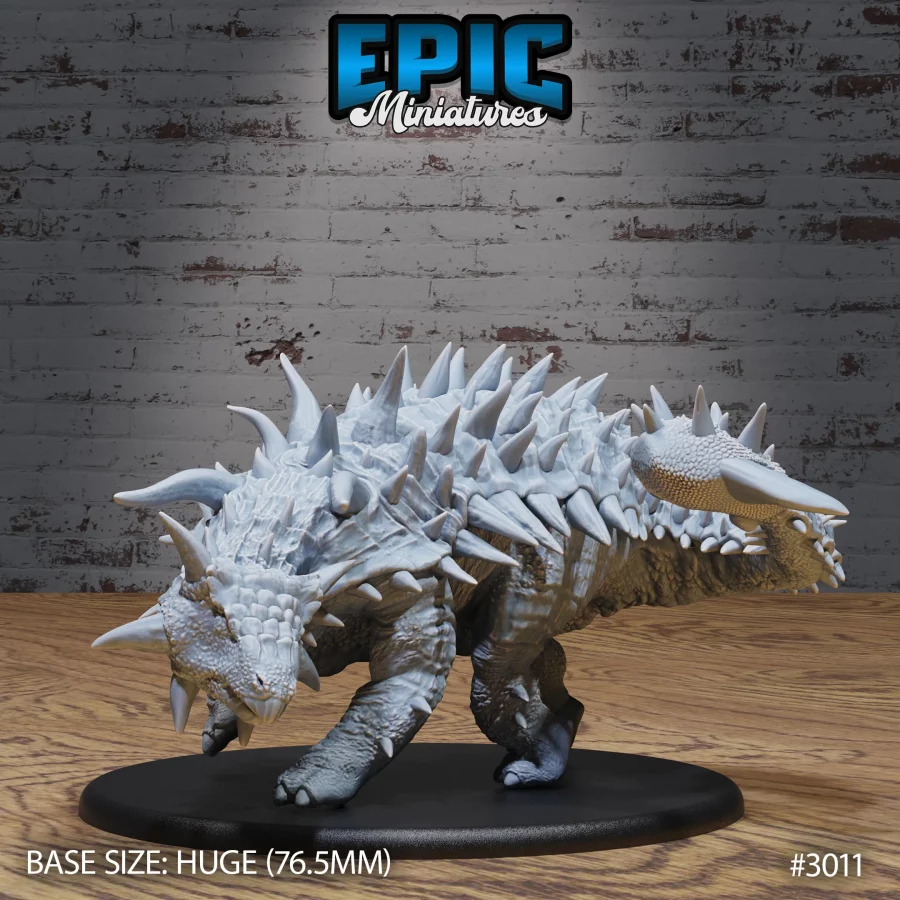 Ankylosaurus Attacking (Huge)