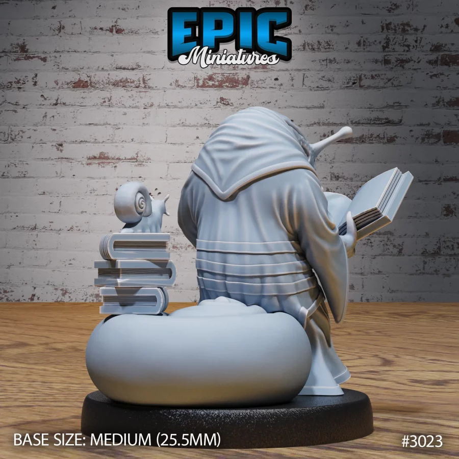 Snail Mage Reading / Snail Mage Walking / Snail Mage Magic Set - Image 3