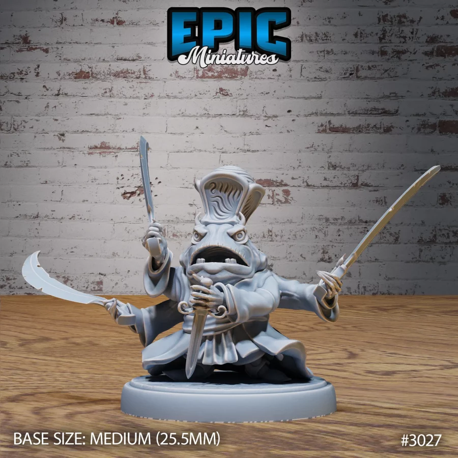 Frog Warlock Swords (Medium)