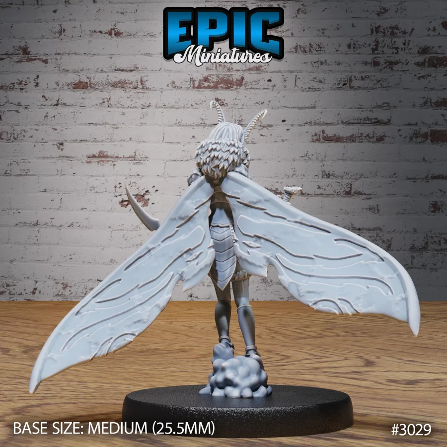 Moth Girl (Medium) - Image 2