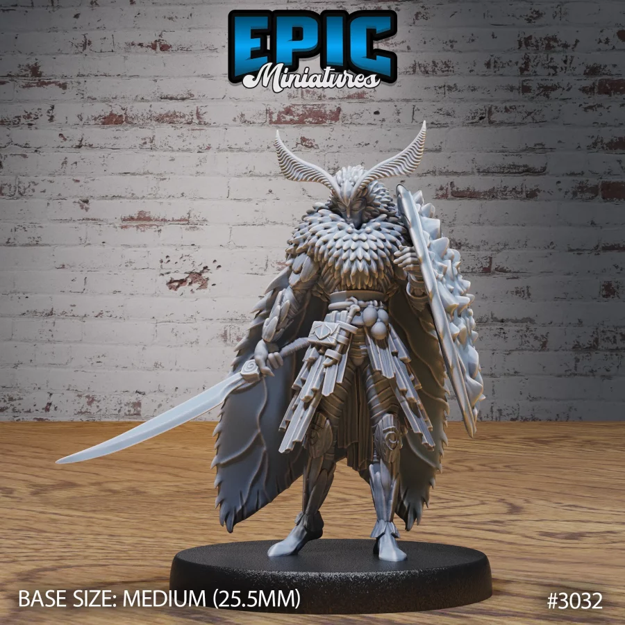 Moth Warrior (Medium)