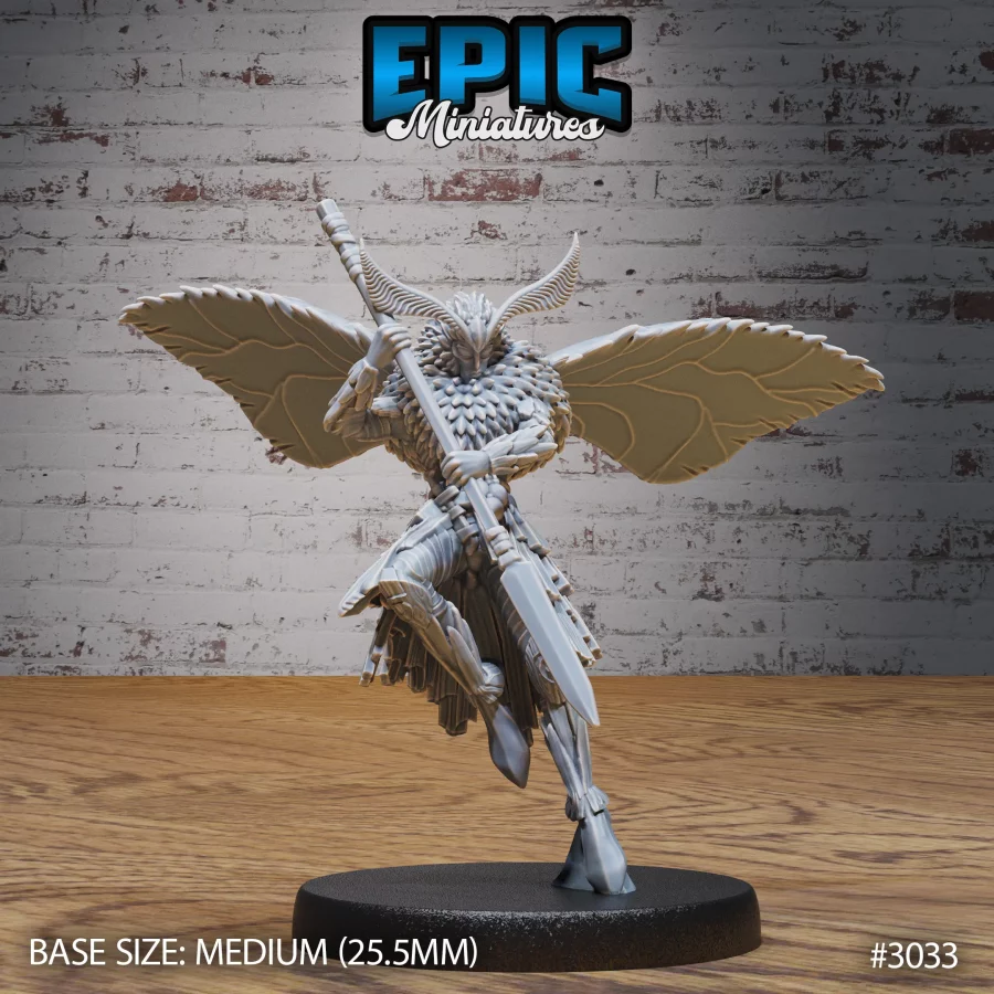 Moth Warrior Attack (Medium)