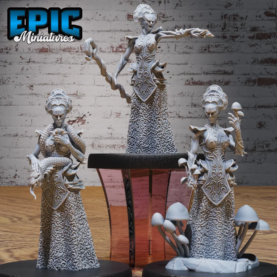 Fungi Demoness Magic / Fungi Demoness Infestation / Fungi Demoness Snake Set