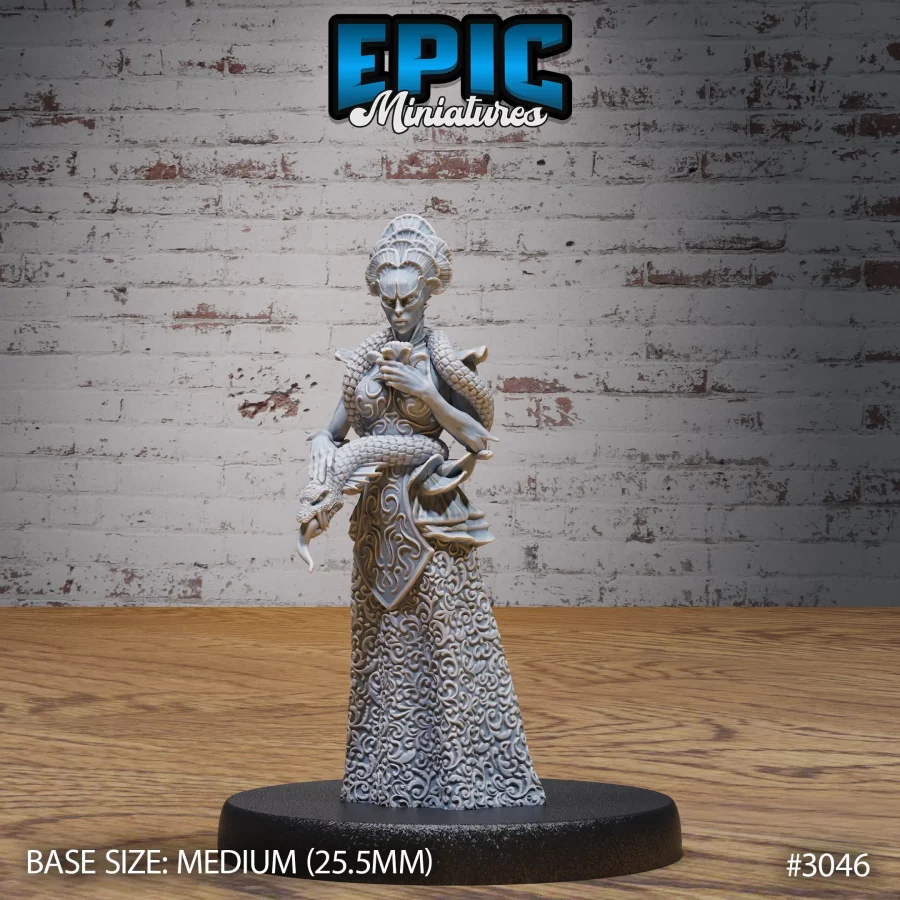 Fungi Demoness Snake (Medium)