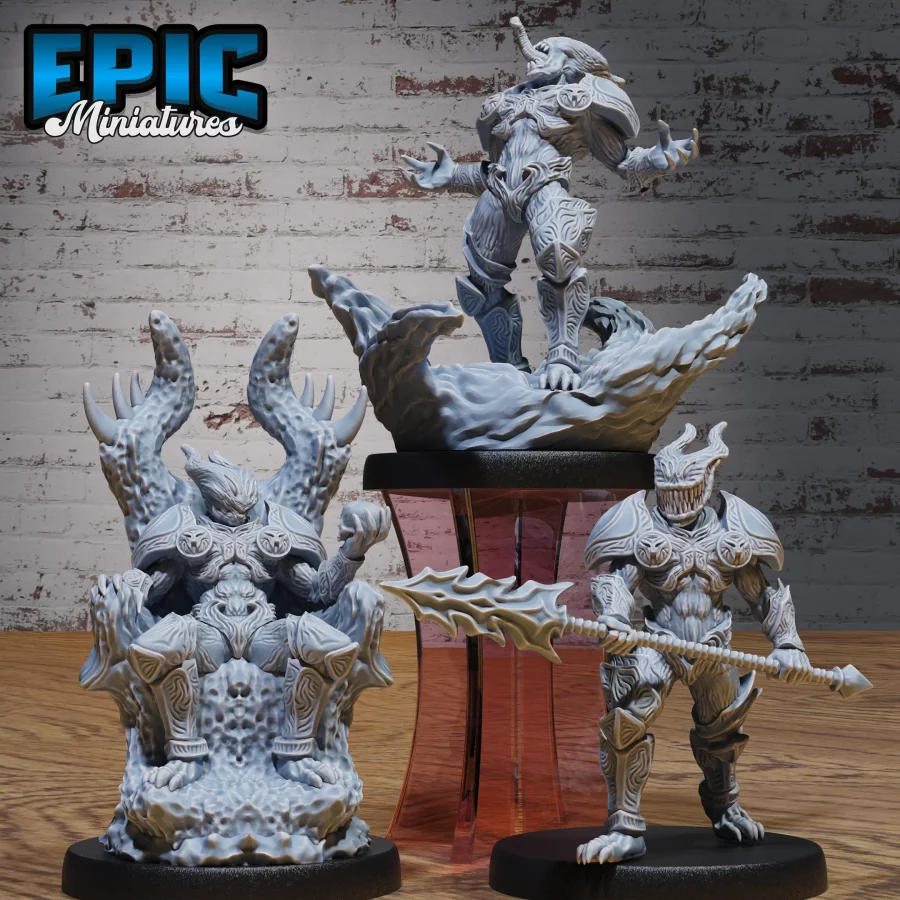 Mold Lord Throne / Mold Lord Spear / Mold Lord Angry Set
