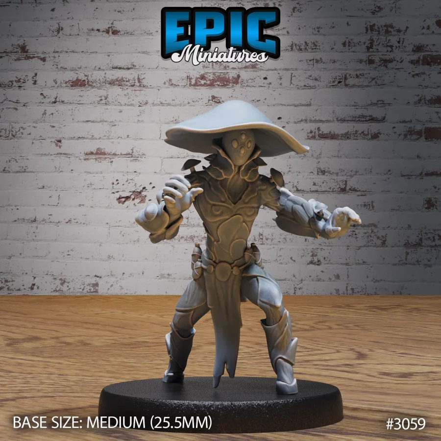 Mushroom Folk Attacking (Medium)