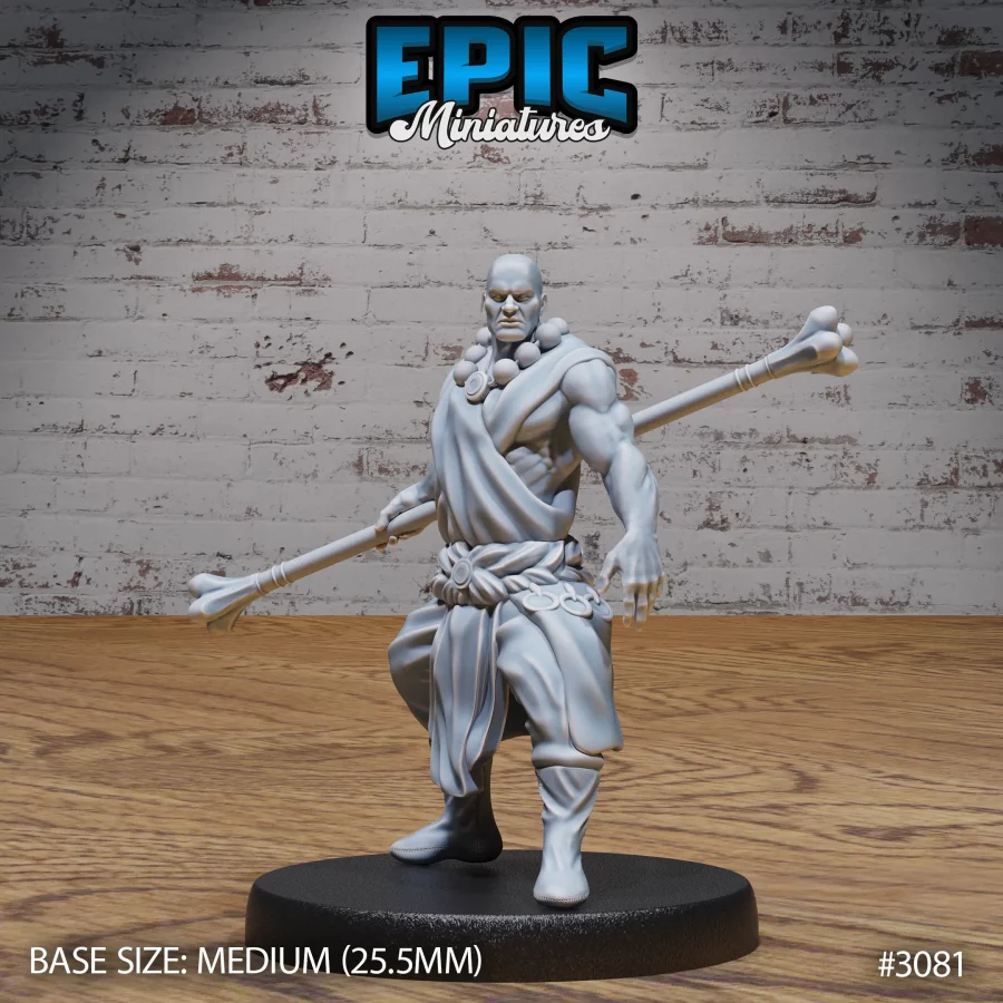 Monk Player Character Set - Image 2