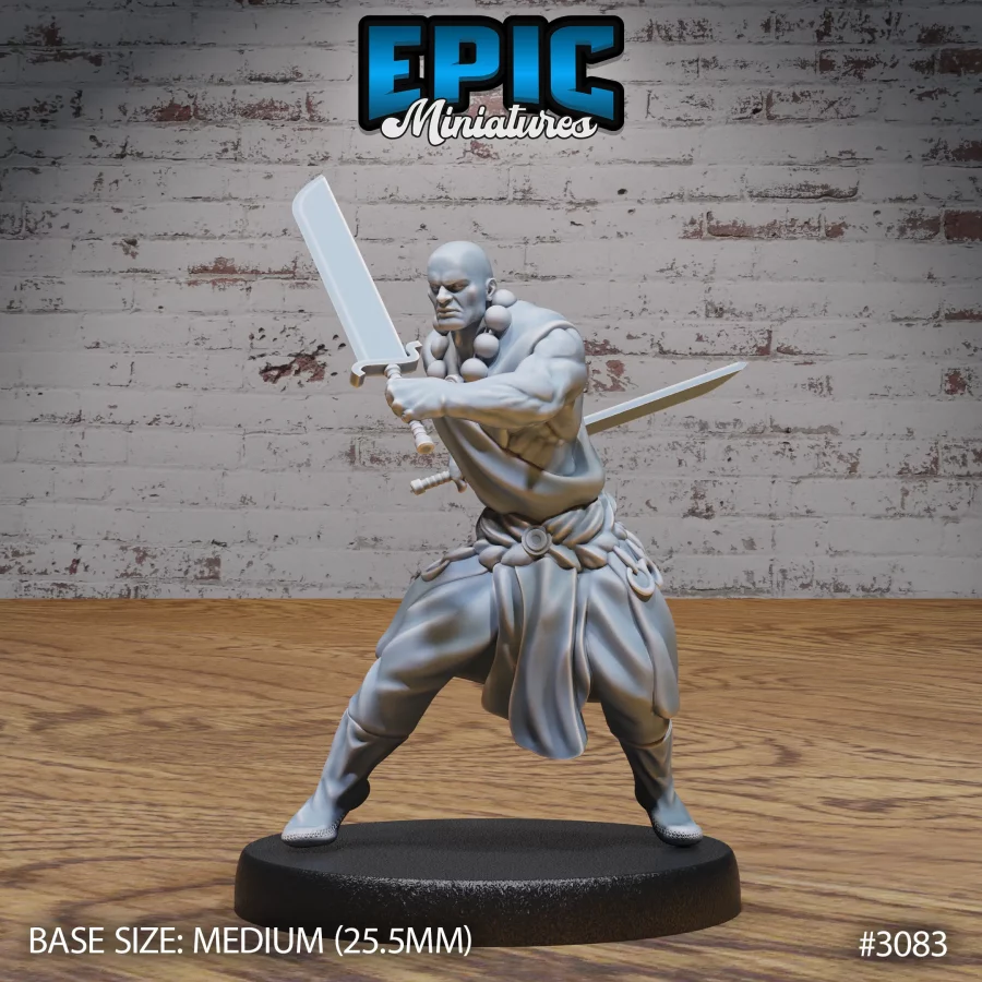 Monk Player Character Swords (Medium)