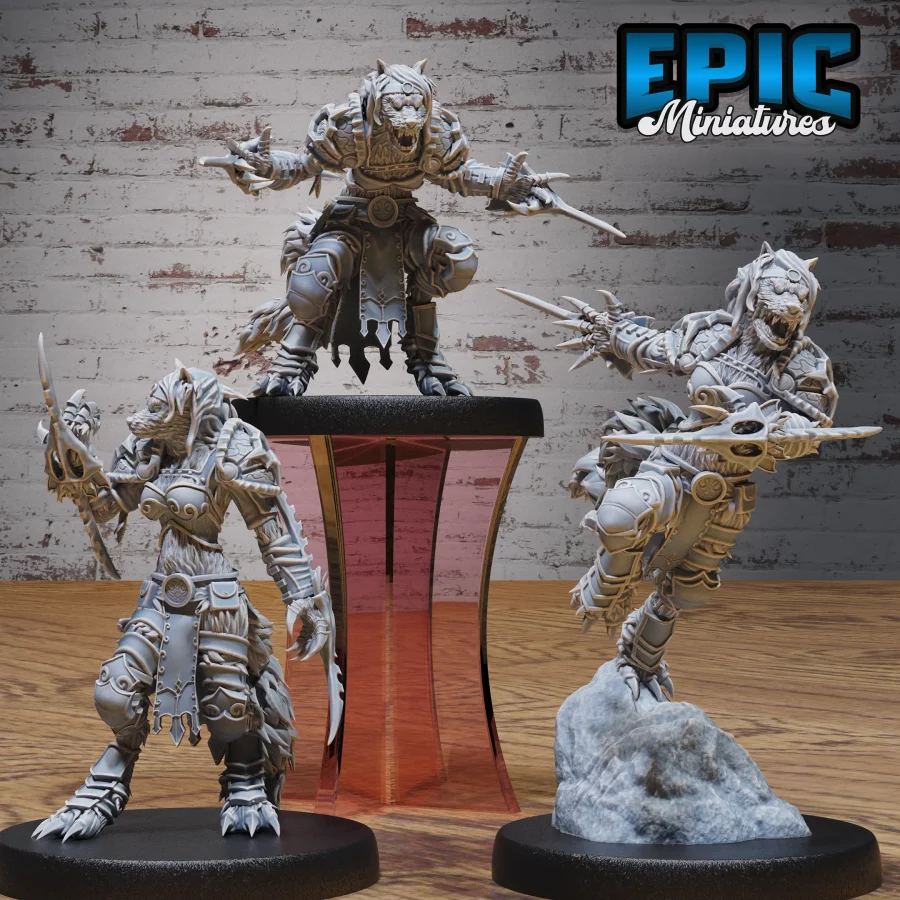 Werewolf Adventurer Female Set