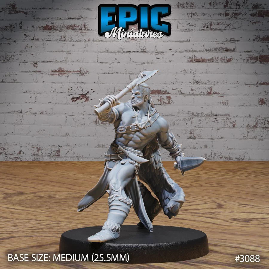 Barbarian Player Character Set - Image 4