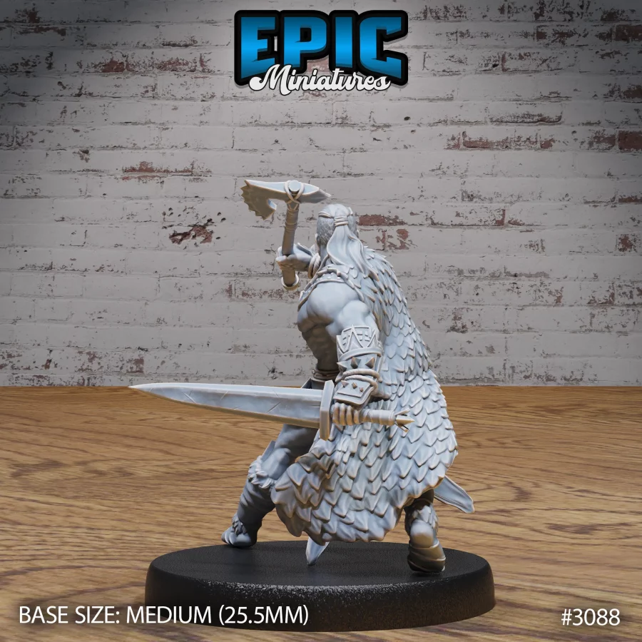 Barbarian Player Character Set - Image 5