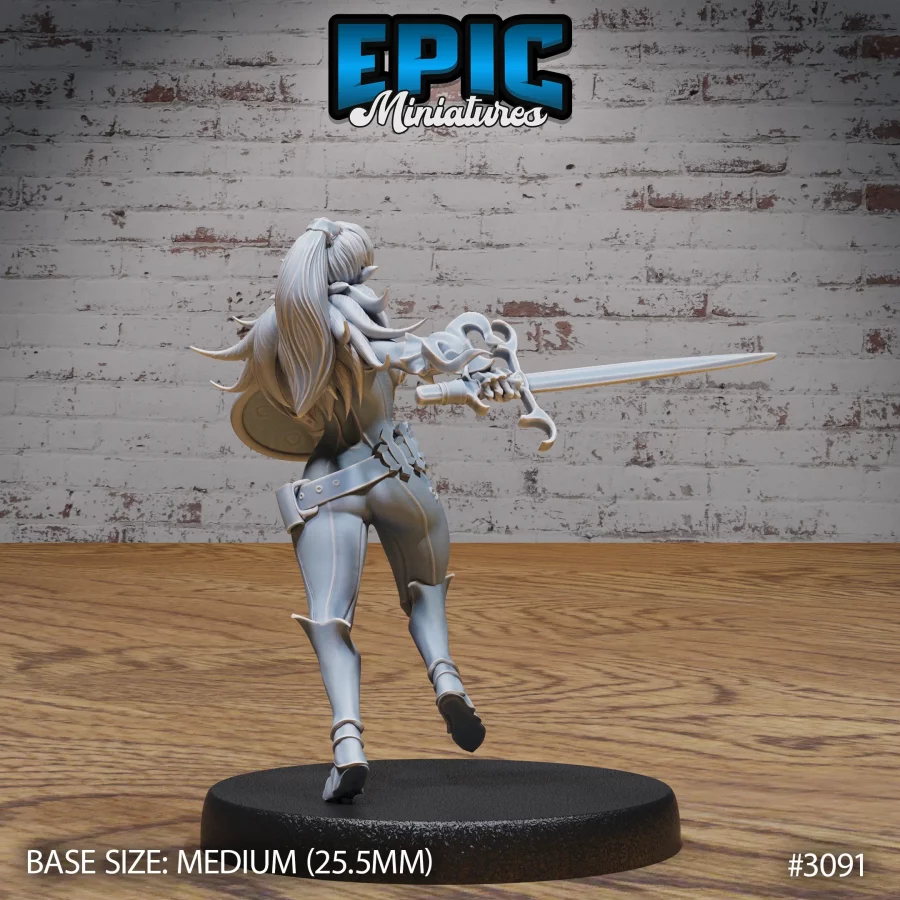 Elf Fighter Female Player Character Set - Image 5