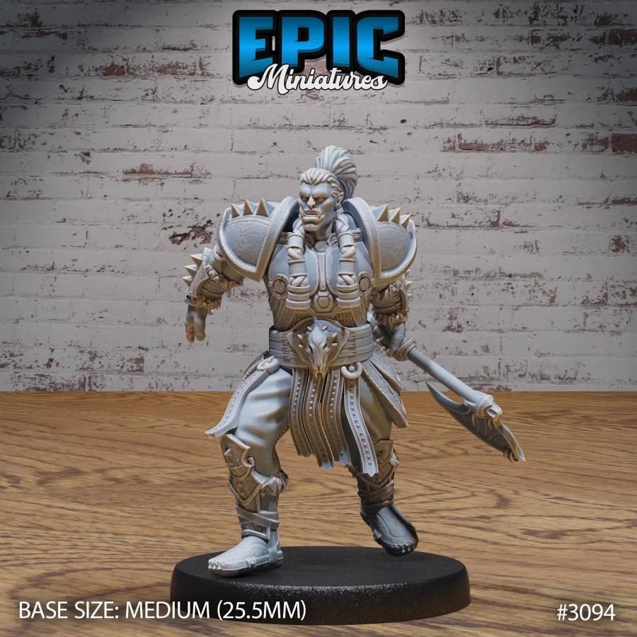 Orc Paladin Player Character Set - Image 4