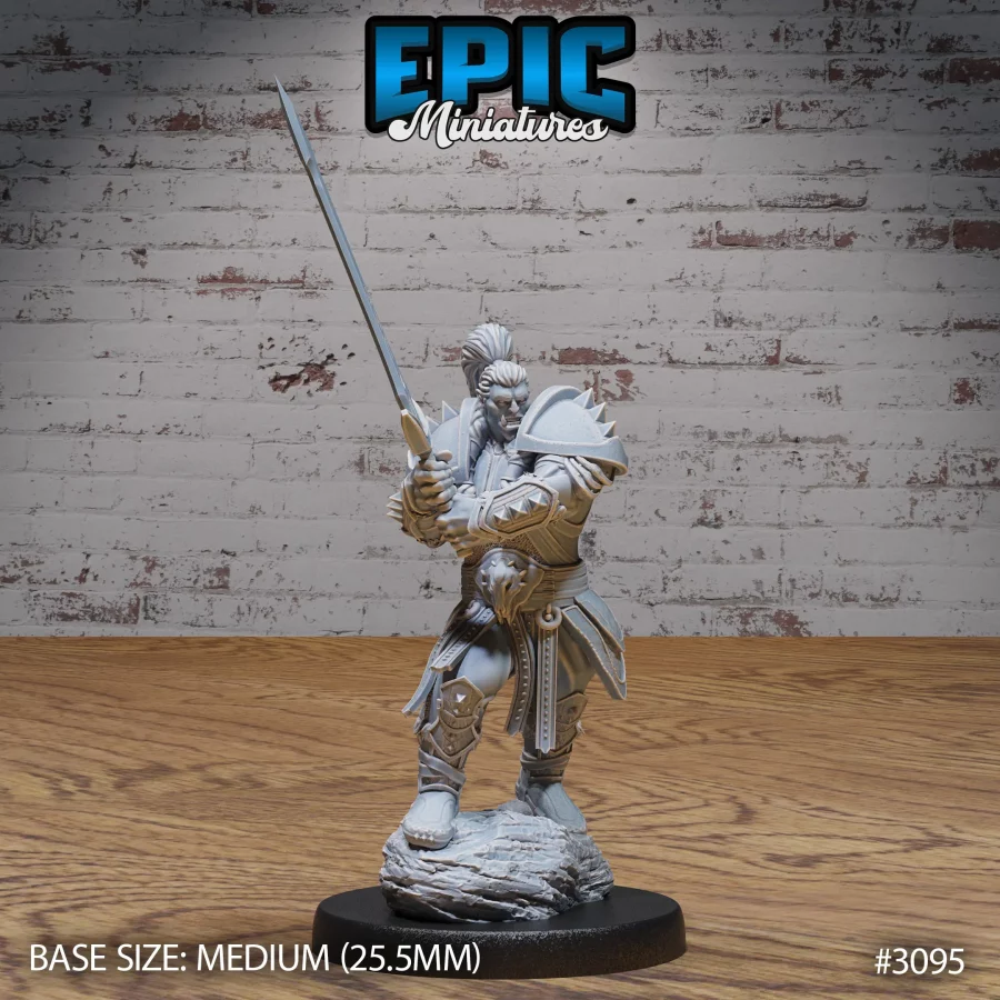 Orc Paladin Player Character Set - Image 6
