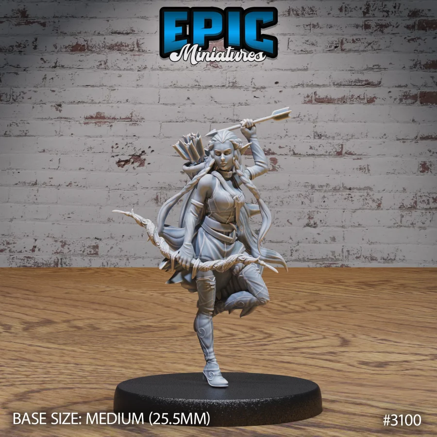 Elf Ranger Female Player Character Set - Image 4