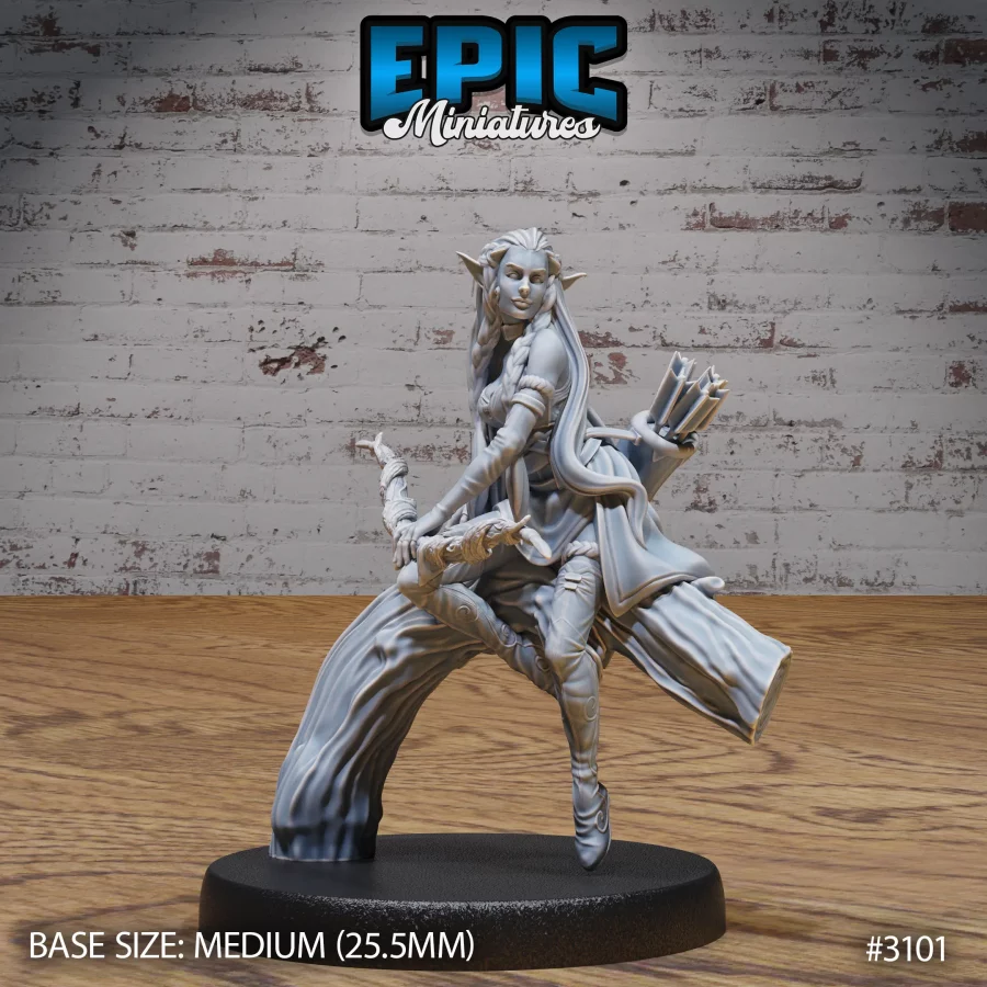 Elf Ranger Female Player Character Set - Image 6
