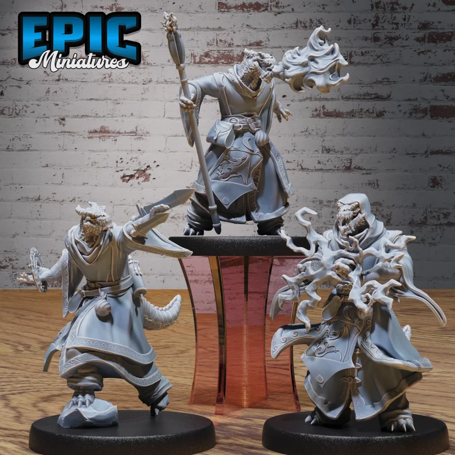 Half Dragon Sorcerer Player Character Set - Image 2