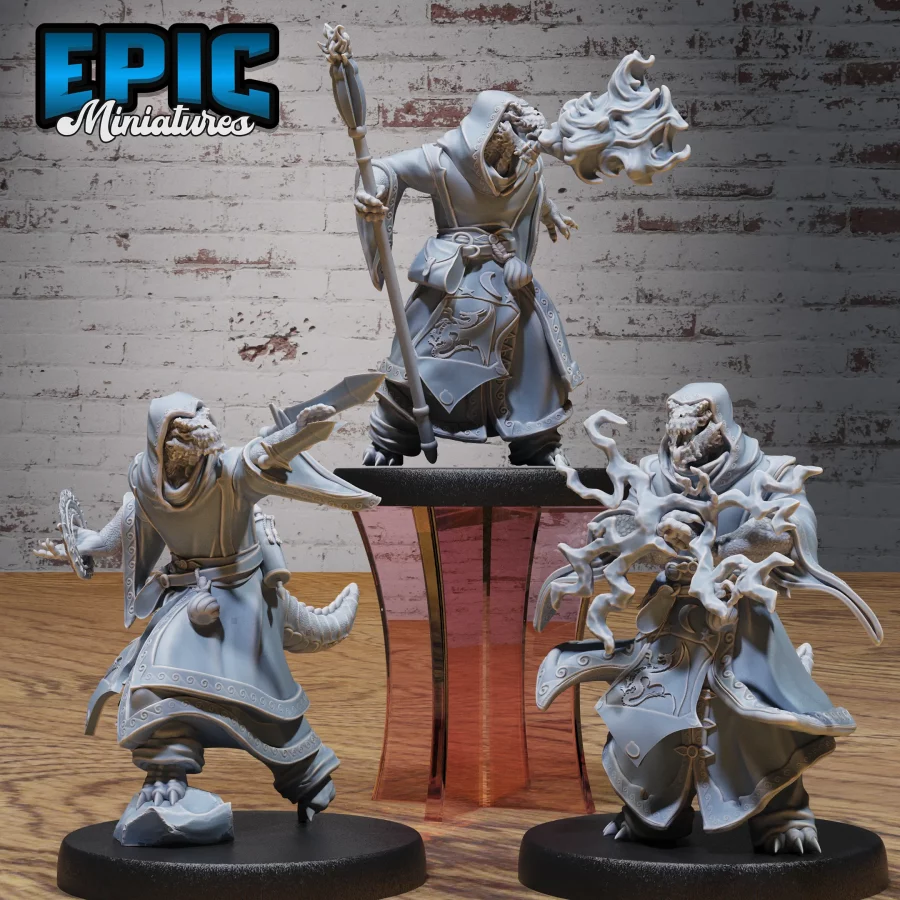 Half Dragon Sorcerer Player Character Set
