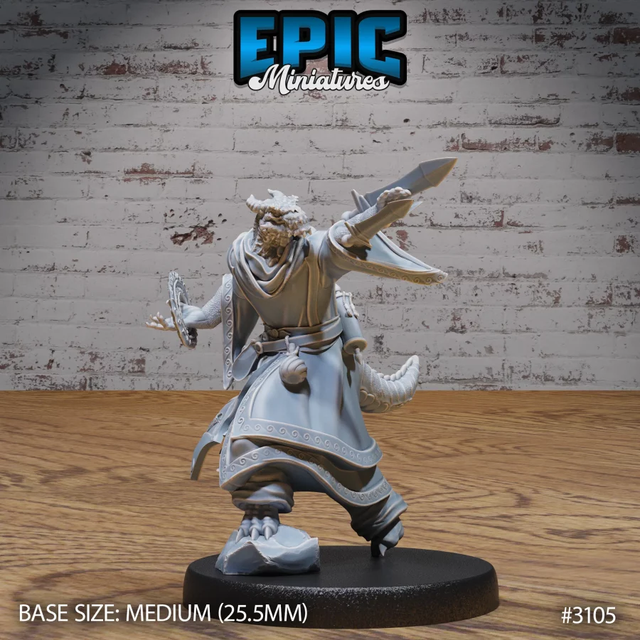 Half Dragon Sorcerer Player Character (Medium)