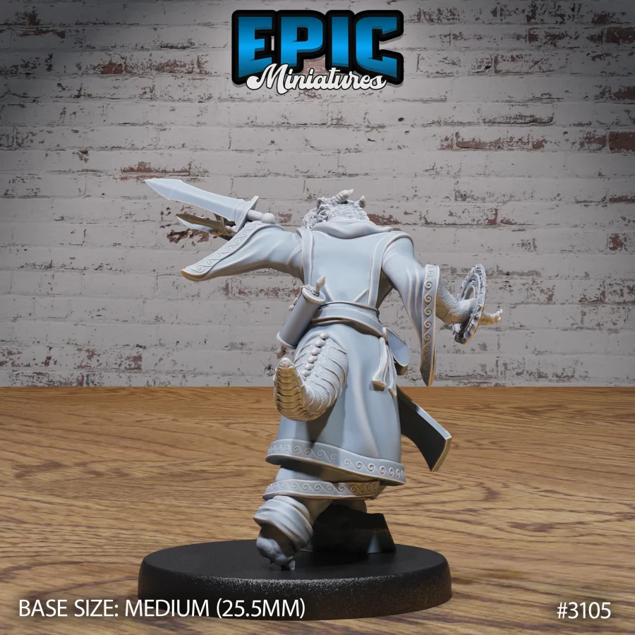 Half Dragon Sorcerer Player Character (Medium) - Image 2