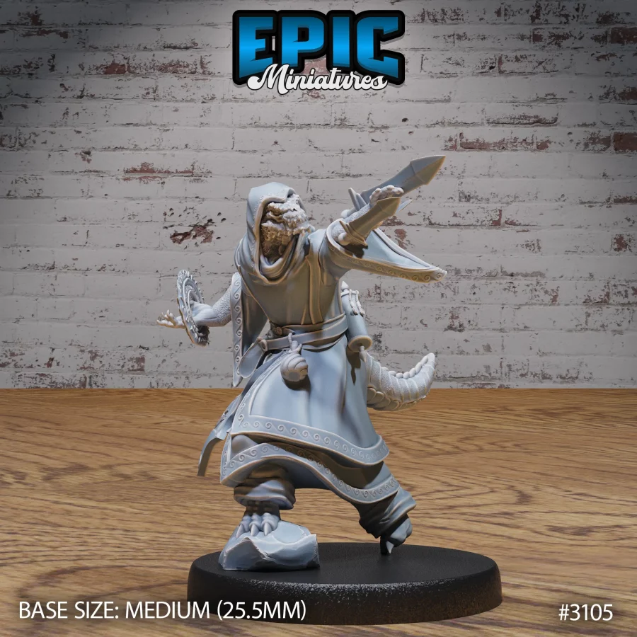 Half Dragon Sorcerer Player Character (Medium) - Image 3