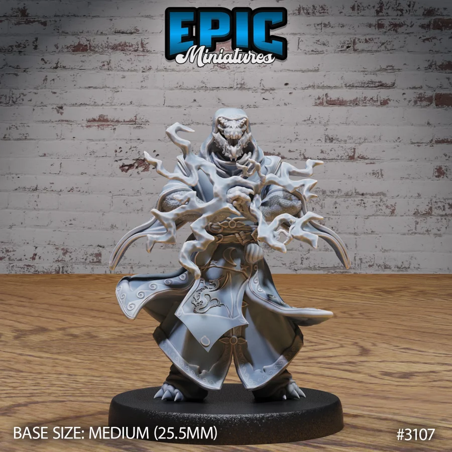Half Dragon Sorcerer Player Character Lightning (Medium)