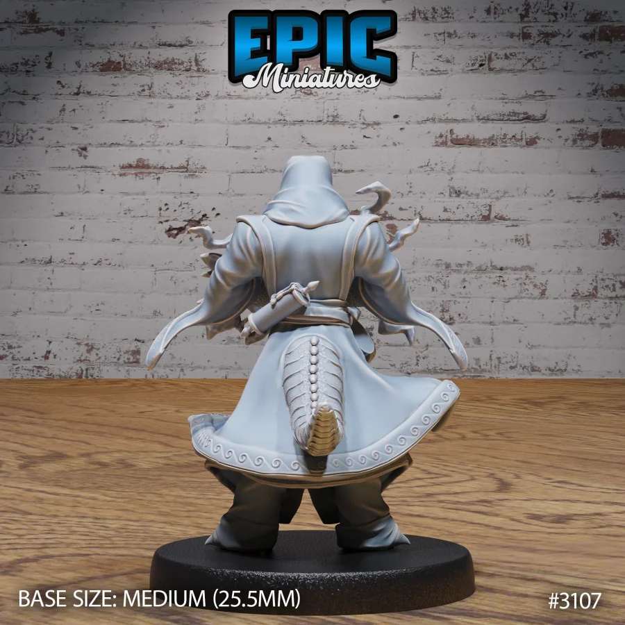 Half Dragon Sorcerer Player Character Lightning (Medium) - Image 2