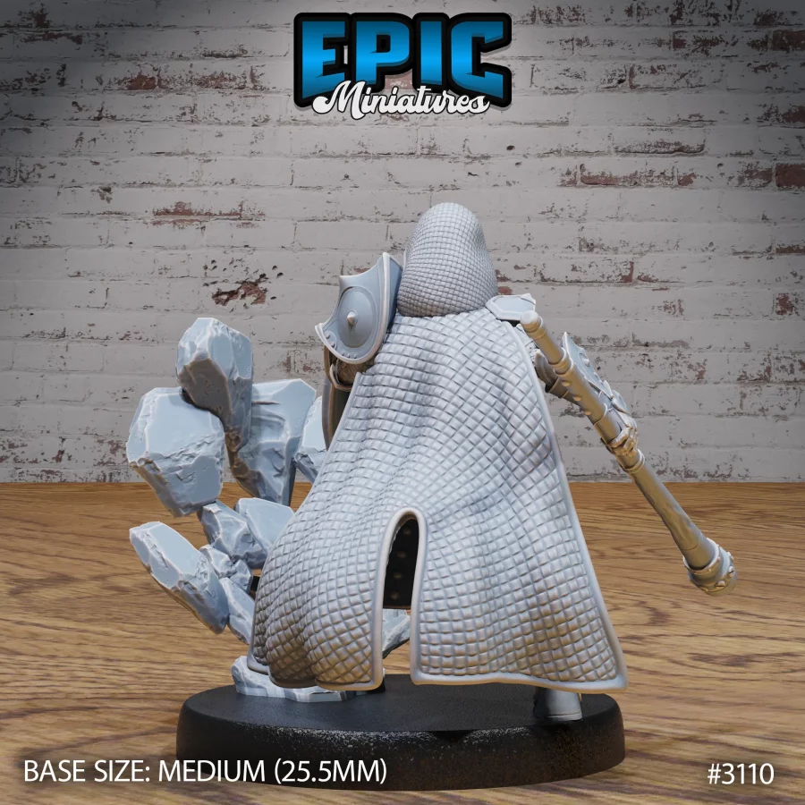 Dwarf Cleric Player Character Magic Shield (Medium) - Image 2